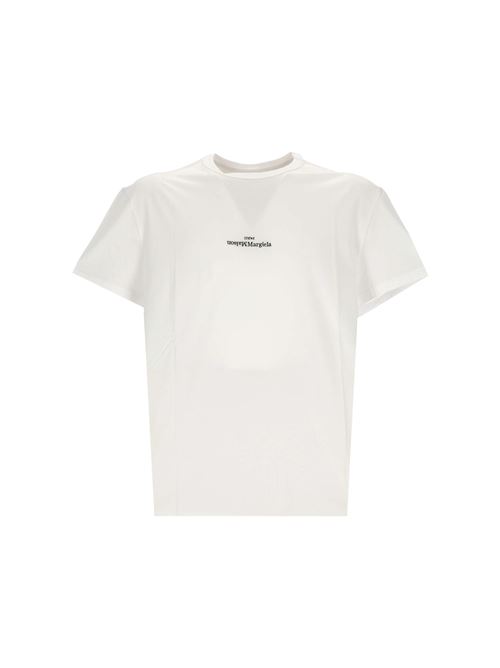 logo-print short-sleeve T-shirt MAISON MARGIELA | S30GC0701S22816994